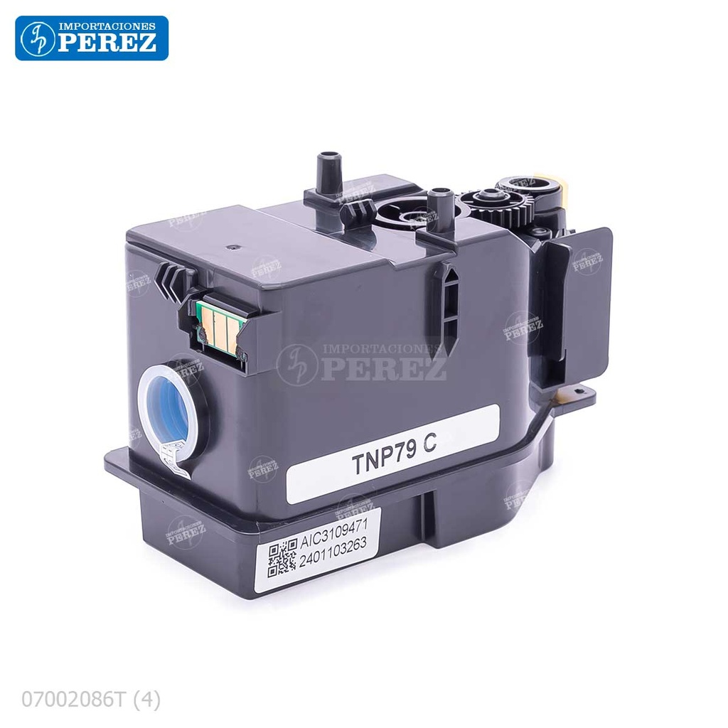 Toner Cartucho Cyan 220v TNP-79C/TNP-80C/TNP-81C 156g [Dki]