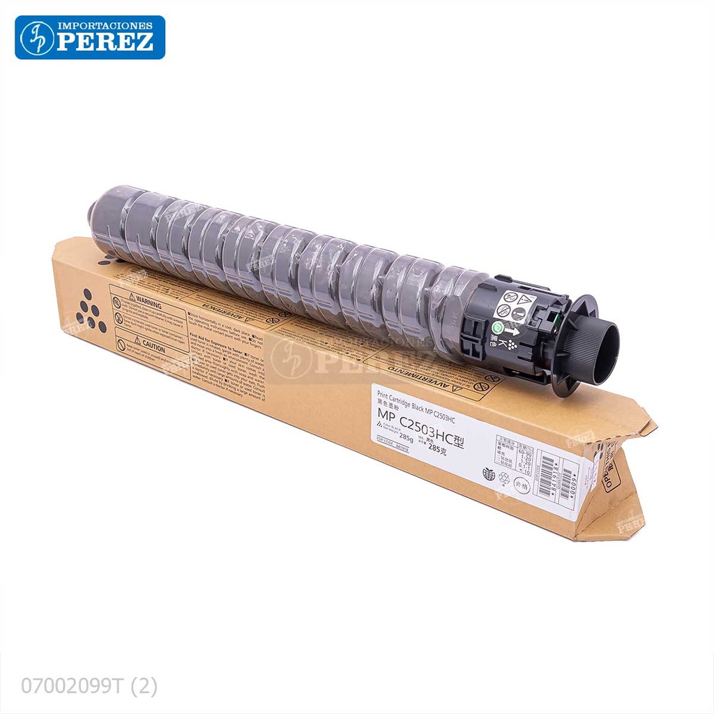 Toner Cartucho Black Type MPC2003 285g [DKI - Presentación Original]