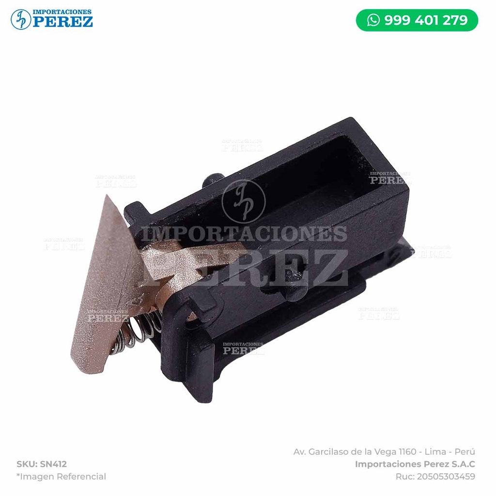 Base Uña Completo (Contiene: Base + Uña + Resorte) Rodillo Calor Fusor -SEMI-NUEVO [Original - Ricoh]