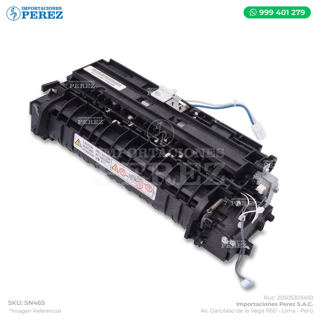 Unidad Fusora 110v/120v (FUSING UNIT ASSY 110/120V) - SEMI-NUEVO [Original - Ricoh]