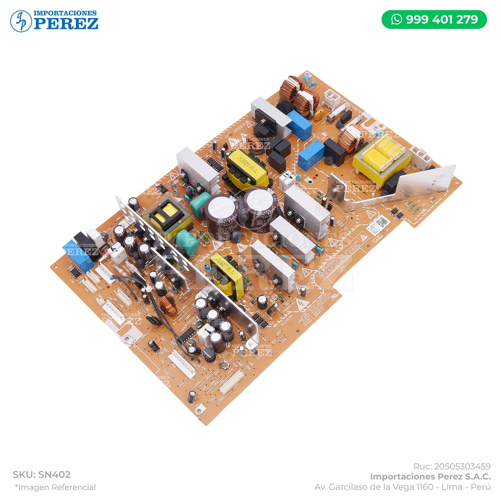 Fuente Poder Tipo A - DCPU 110v Completo (POWER SUPPLY ASSY /100V) (Octavo dígito es 0) - SEMI-NUEVO [Original - Konica Minolta]