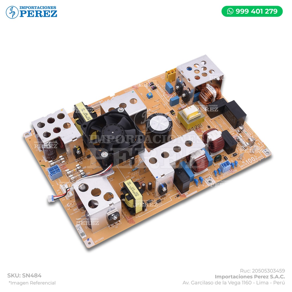 Fuente Poder 110v (POWER SUPPLY UNIT:263.4W) - SEMI-NUEVO [Original - Ricoh]