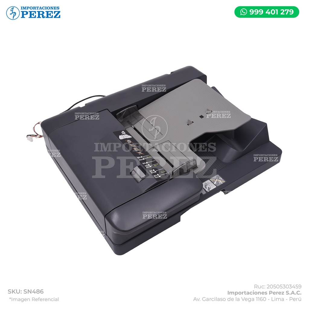 Adf DF701 - Alimentador Originales Automático Doble (DUAL SCAN DOCUMENT FEEDER) - SEMI-NUEVO [Original - Konica Minolta]