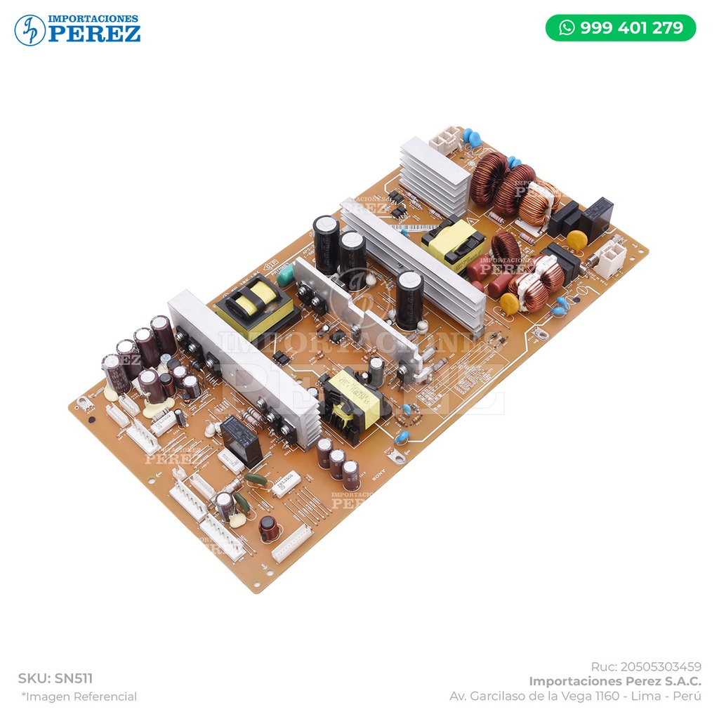 Fuente Poder Tipo B - DCPU 110v Completo (POWER SUPPLY ASSY /100V) (Octavo dígito es 1) - SEMI-NUEVO [Original - Konica Minolta]