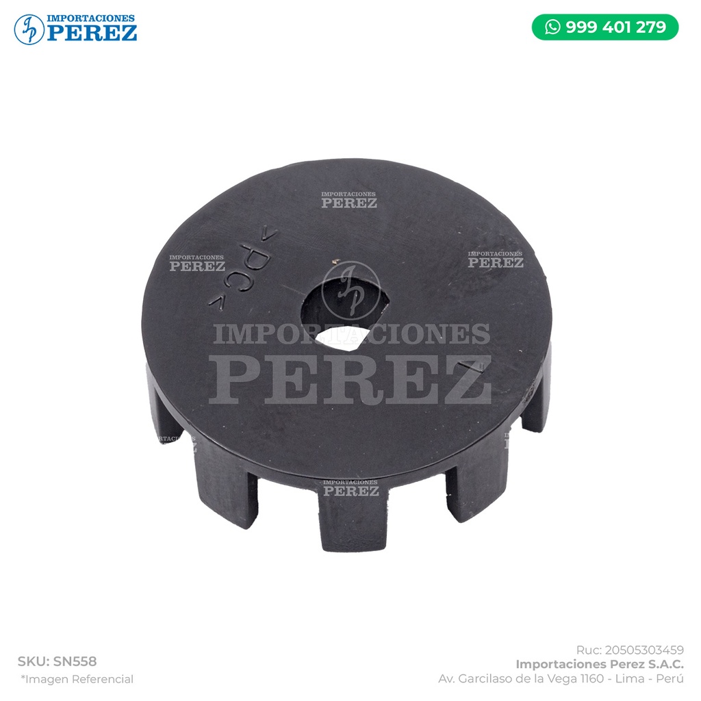 Engrane 9T de Acople Faja Fusor () - SEMI-NUEVO [Original - Konica Minolta]