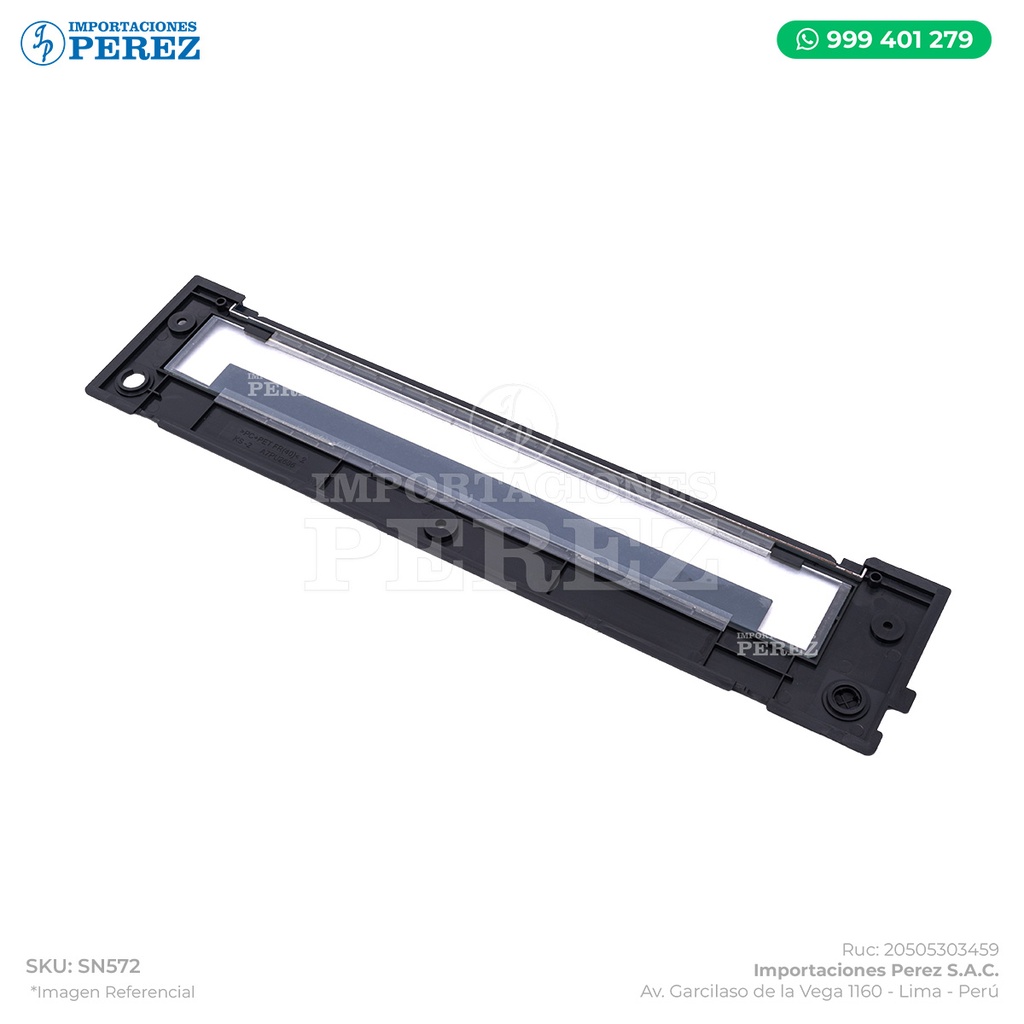 Vidrio con Base Delgado de Escáner (SLIT GLASS ASSY)- SEMI-NUEVO [Original - Konica Minolta]