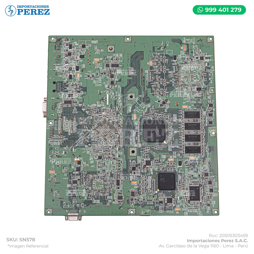 Tarjeta IR (PWB-MFP - PWB ASSEMBLY) Completo (con SSD + DIMM) - SEMI-NUEVO [Original - Konica Minolta]
