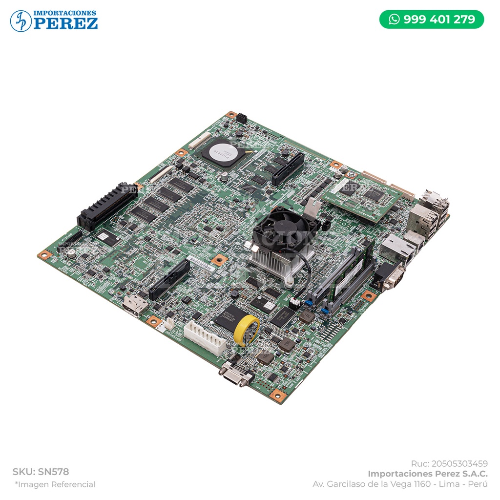 Tarjeta IR (PWB-MFP - PWB ASSEMBLY) Completo (con SSD + DIMM) - SEMI-NUEVO [Original - Konica Minolta]