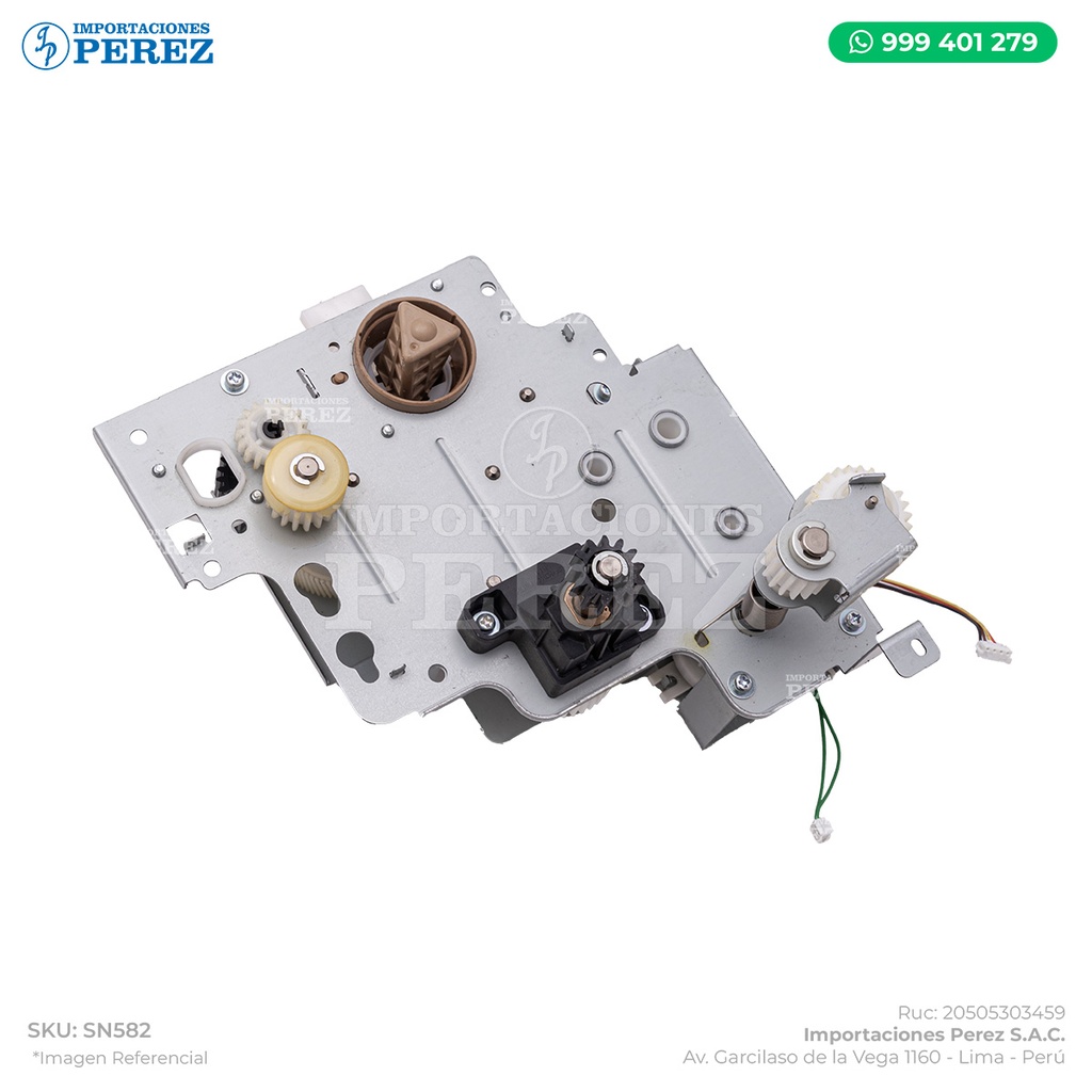 Bloque Piñones con Motores (DRIVE SECTION) - SEMI-NUEVO [Original - Konica Minolta]