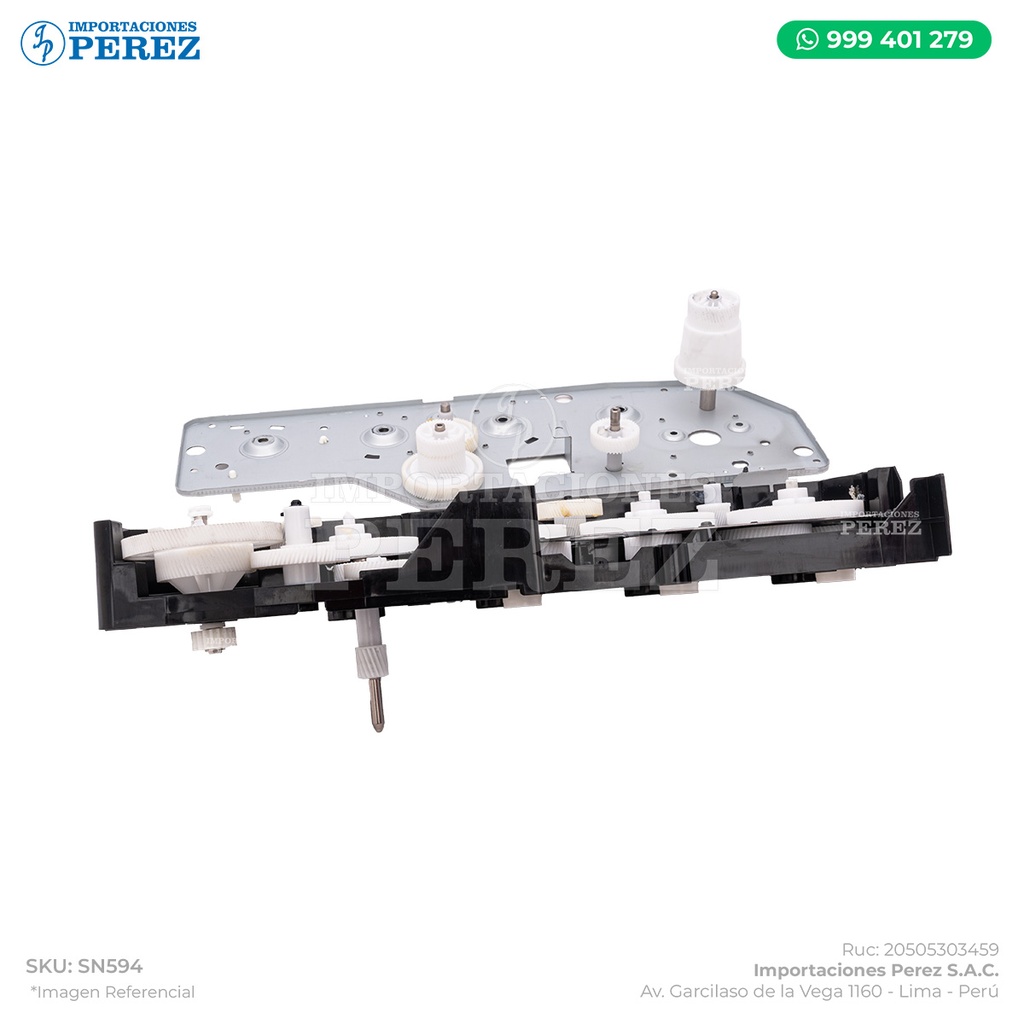 Bloque Principal SIN MOTORES (MAIN DRIVE ASSY) - SEMI-NUEVO [Original - Konica Minolta]