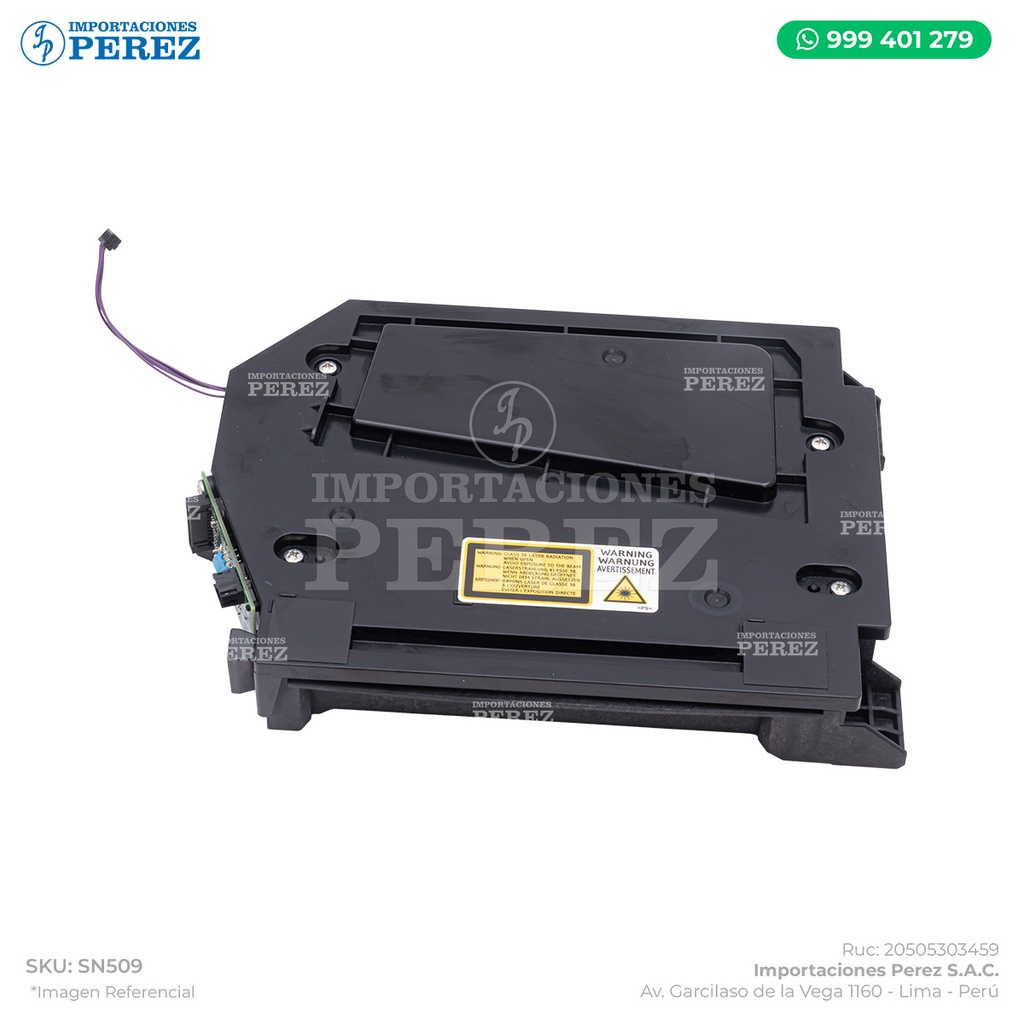 Unidad Laser (OPTICAL WRITING UNIT:ASSY - LASER UNIT) - SEMI-NUEVO [Original - Ricoh]