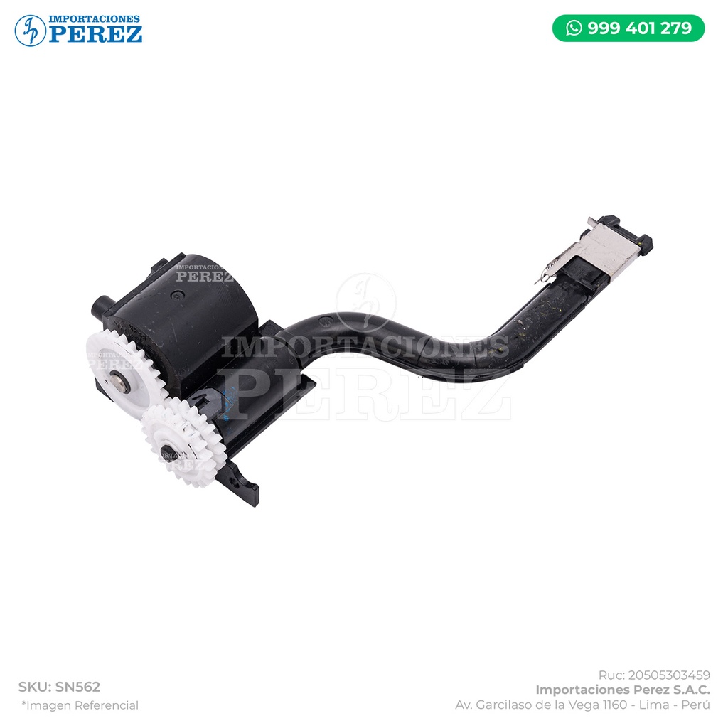 Hopper Toner K:Black (TONER HOPPER: TONER SUPPLY:BK:ASSY) - SEMI-NUEVO [Original - Ricoh]