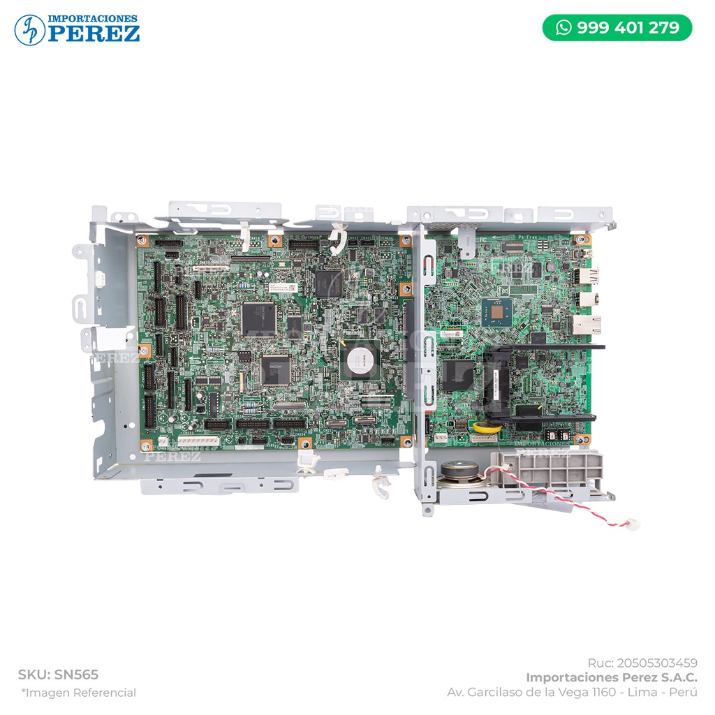 Módulo Controladora Completo (PCB:CTL_JX2L(D297/D298) + PCB:BICU:ASSY(D297/D298))- SEMI-NUEVO [Original - Ricoh]