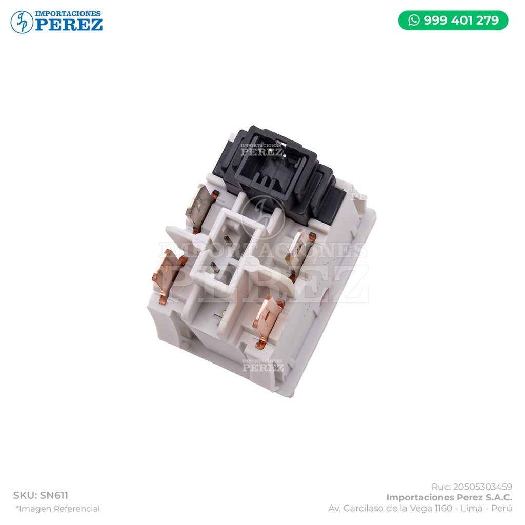 Switch/Botón Principal (ROCKER SWITCH: AGS-TGP85KR) - SEMI-NUEVO [Original - Ricoh]