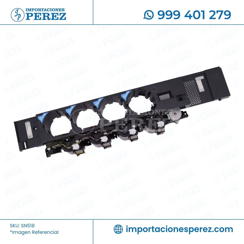 Bloque/Carcasa Alimentación Toner KMCY Completo  (TONER SUPPLY SECTION)  - SEMI-NUEVO [Original - Konica Minolta]