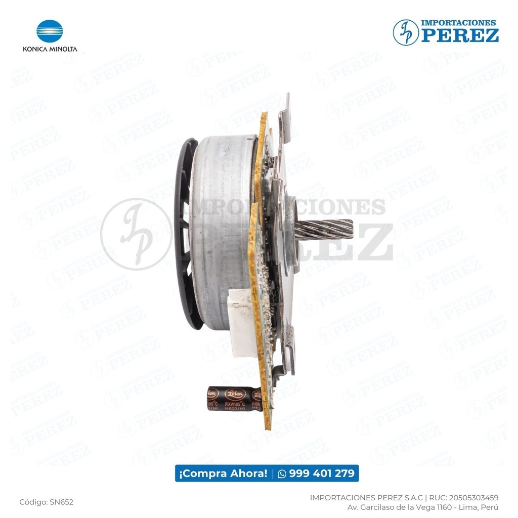 Motor Caja Negra (DC BRUSHLESS MOTOR /40) - SEMI-NUEVO [Original - Konica Minolta]