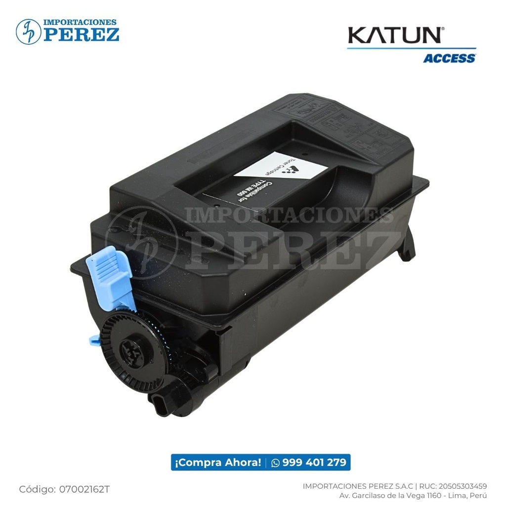 Toner Cartucho Ricoh [Katun Access] (690g) Type IM600 