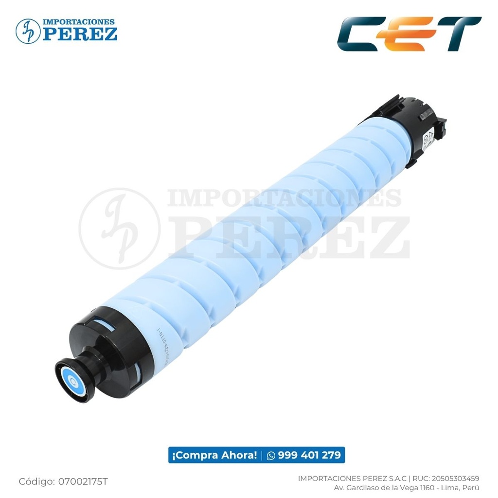 Toner Cartucho Cyan Ricoh [Cet] 275g 