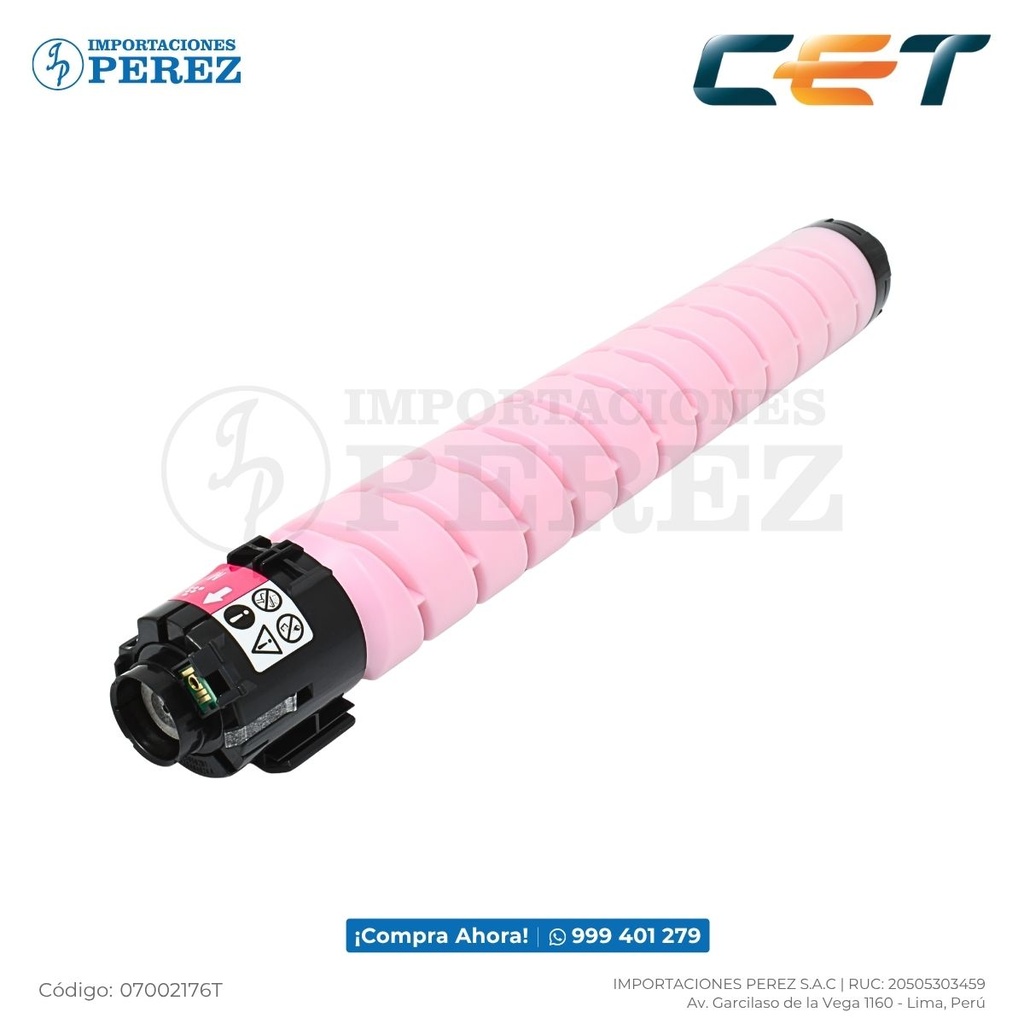 Toner Cartucho Magenta Ricoh [Cet] 275g 