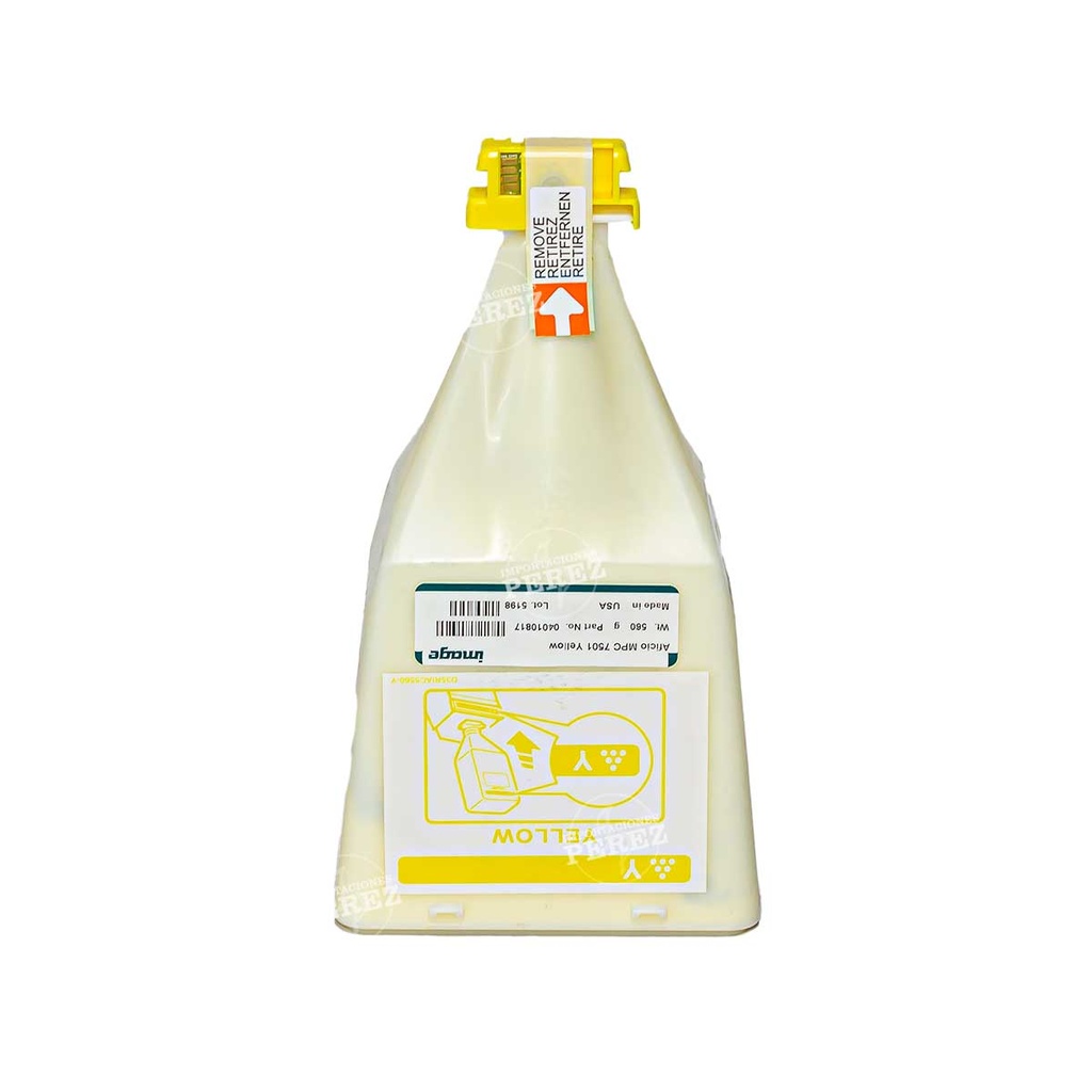 Toner Cartucho [Image] Yellow (560g) 