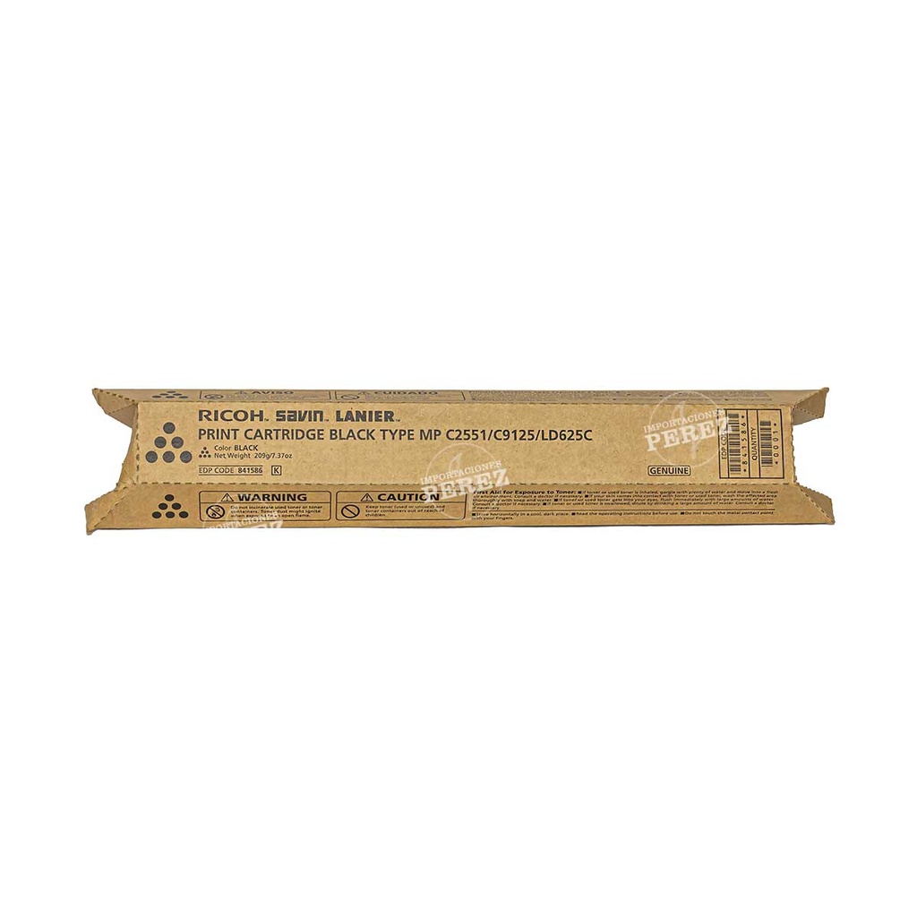 Toner Cartucho [Ricoh ] Black (220g) 