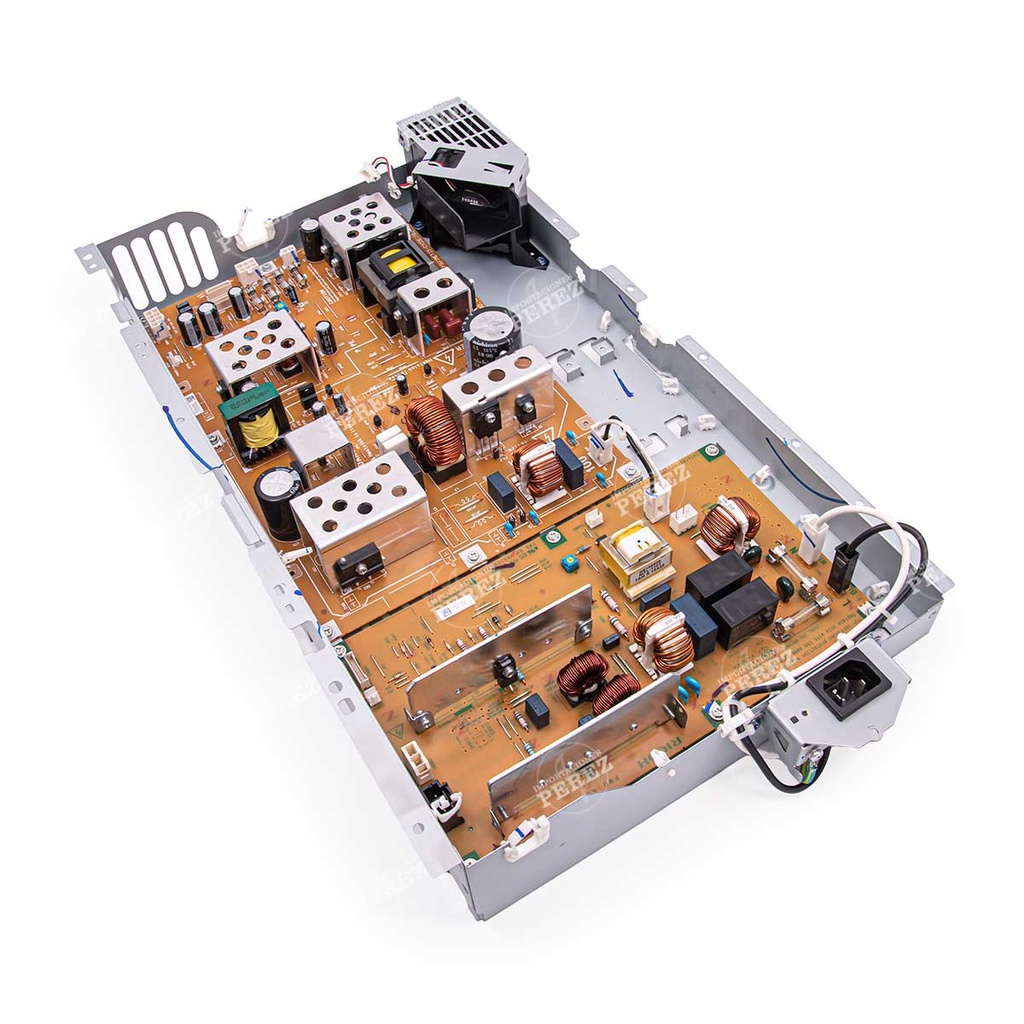 Bloque/Módulo Completo Fuente Poder 110v (DC Power Supply D148/D149/D150 450.3W) + Controladora Tarjeta Fuente Poder 110v (AC Control Board D148/D149/D150) + Ventilador 24v - 0.17A c/base - SEMI-NUEVO [Original - Ricoh]