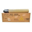 Toner Cartucho Yellow 1617g [Original - Ricoh] 
