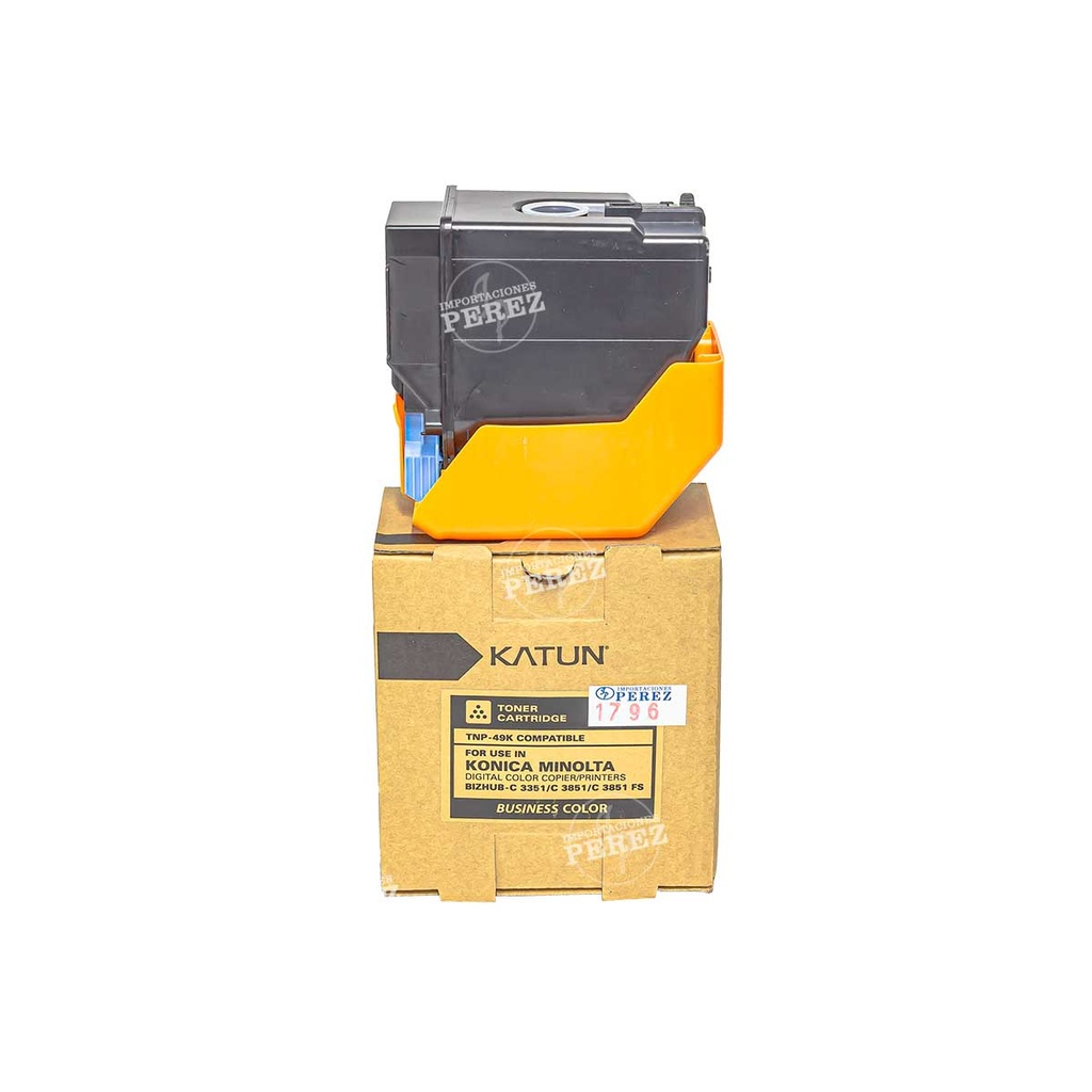 Toner Cartucho [Katun Performance] Black (245g) (TNP49K) 