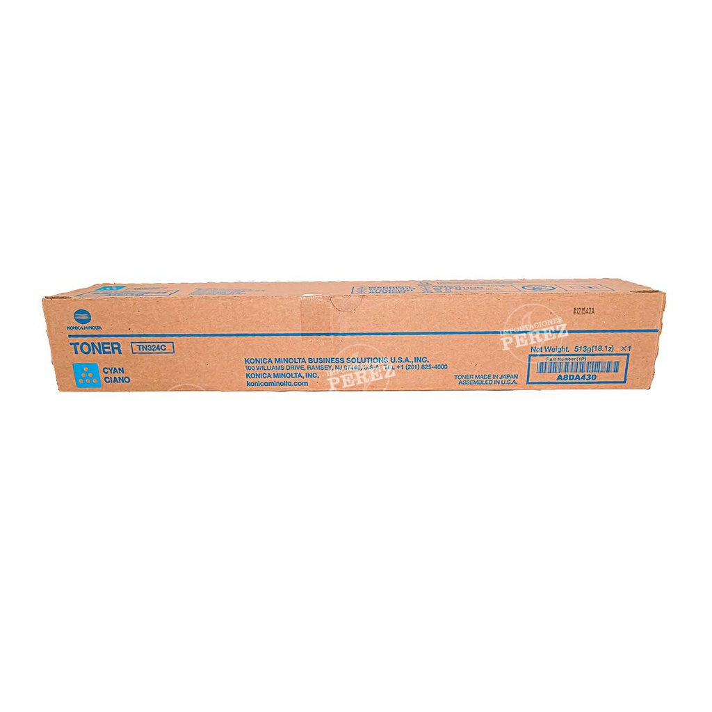 Toner Cartucho [Konica Minolta ] Cyan (Tn324C) 
