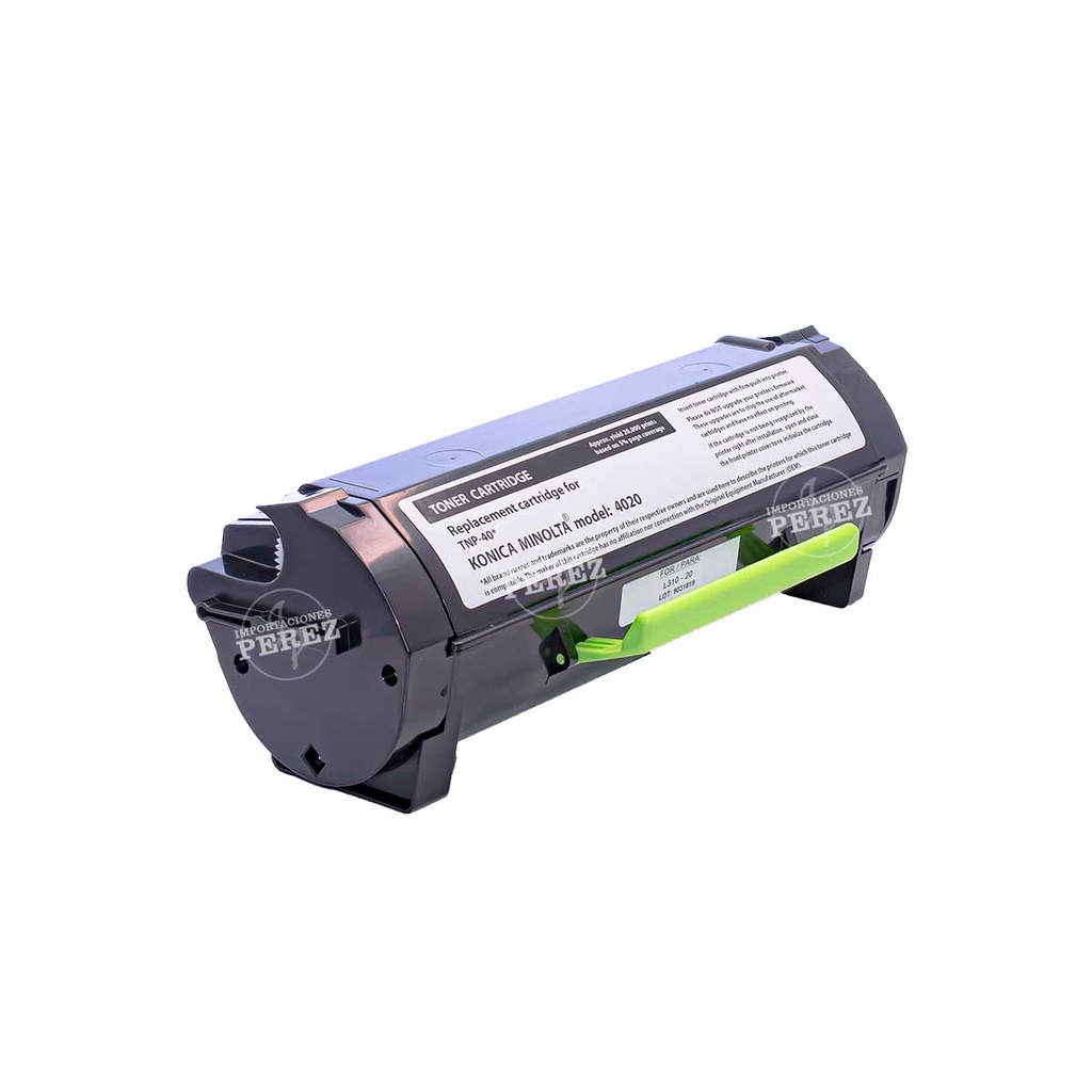 Toner Cartucho [Intercopy] 110v Black (Tnp40/42) 