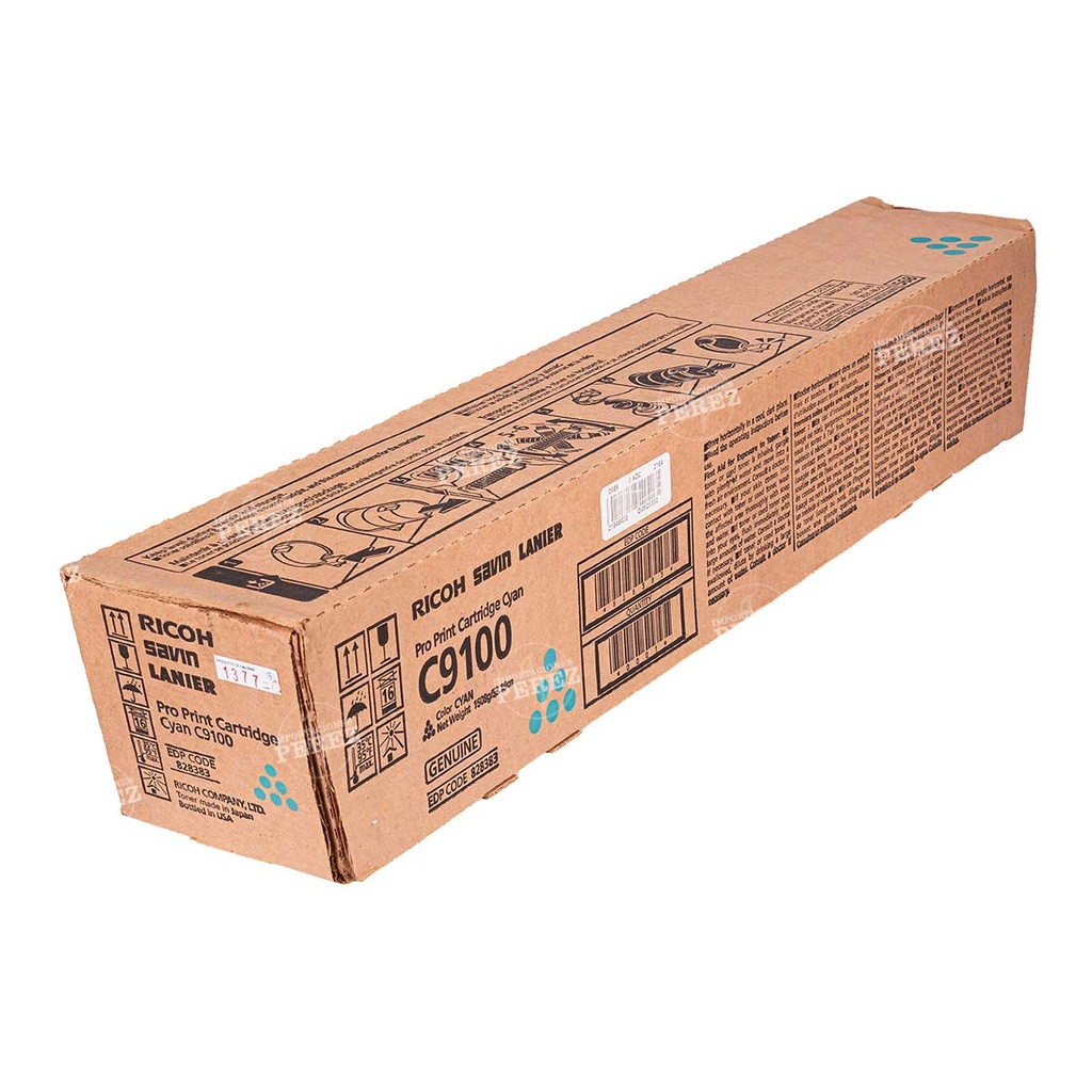 Toner Cartucho Cyan 110/220v Type C9100 1508g [Original - Ricoh]