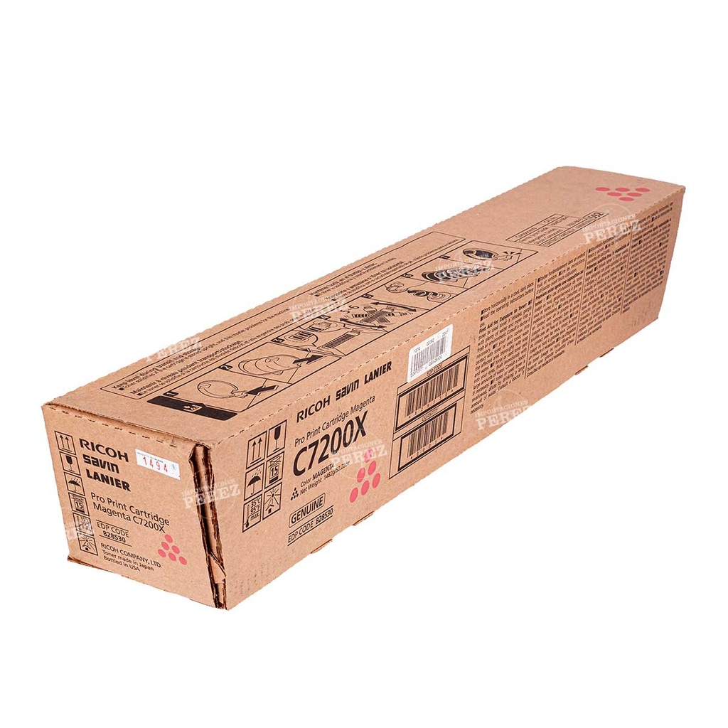 Toner Cartucho Magenta 1482g [Original - Ricoh] (Solo Modelos Gráficos)