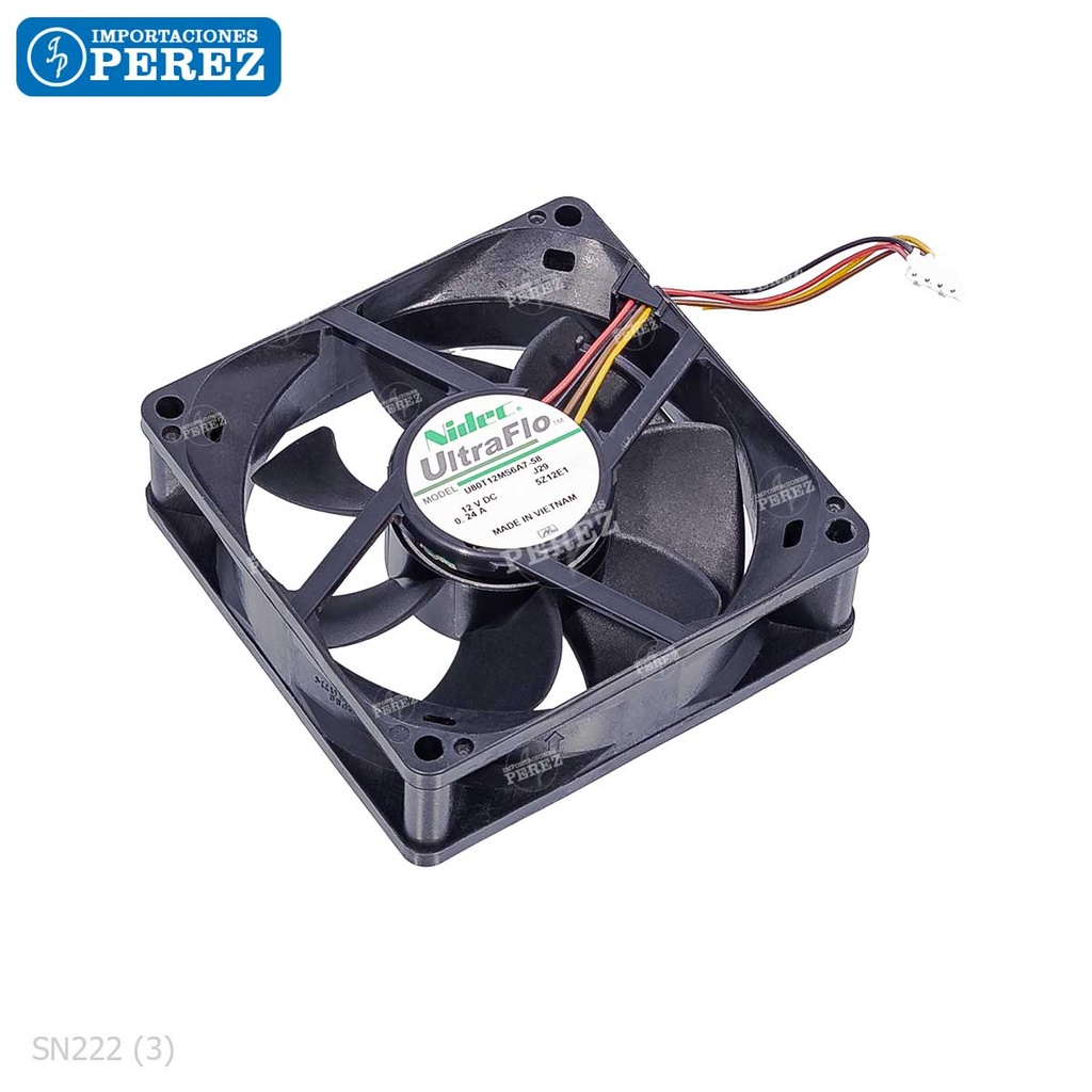 Ventilador/Fan Motor 12v/0.24A de Tarjeta IR PWB-MFPB - SEMI-NUEVO [Original - Konica Minolta]