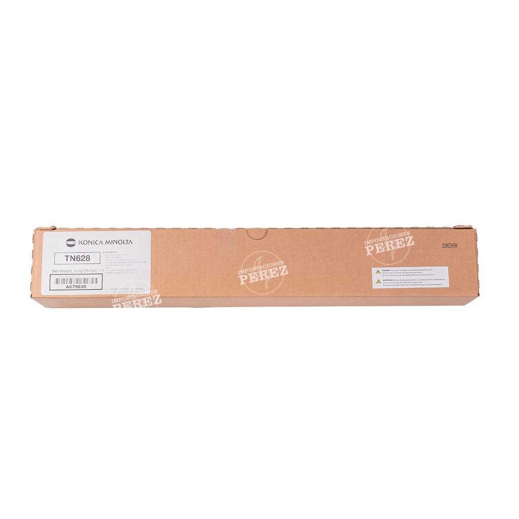 Toner Cartucho Black 110v TN628/TN628K 547g [Original - Konica Minolta]