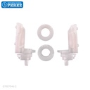 Bocina [Dki] (Kit x04) Blanco (Rodillo Transferencia) 