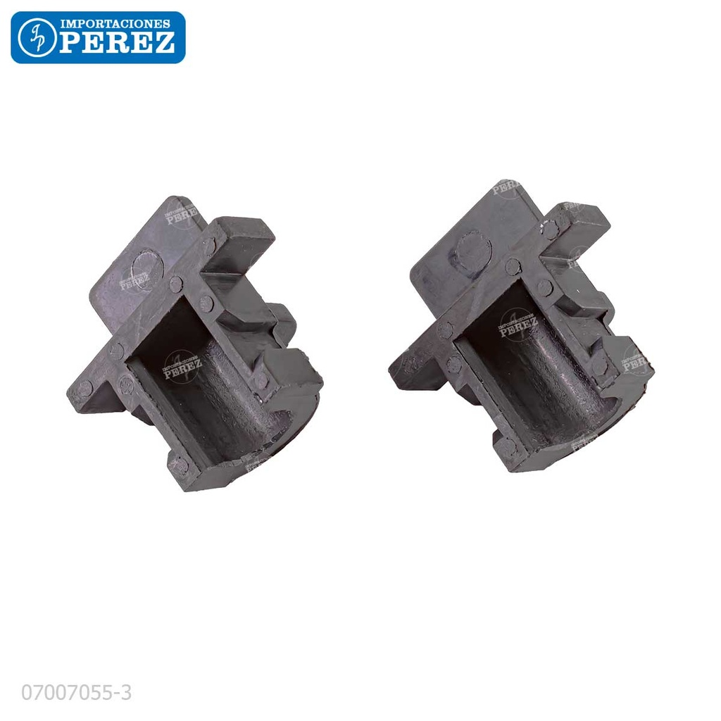 Bocina [Cet] (Kit x02) Negro (Rodillo Calor) 