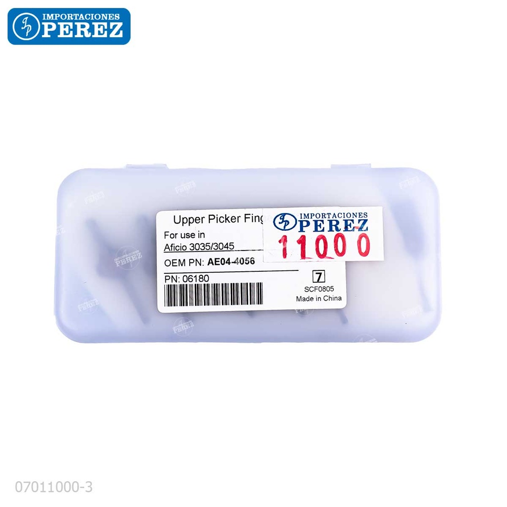 Uña [Cet] (Kit x02) c/ Resorte Plomo (Rodillo Calor) 