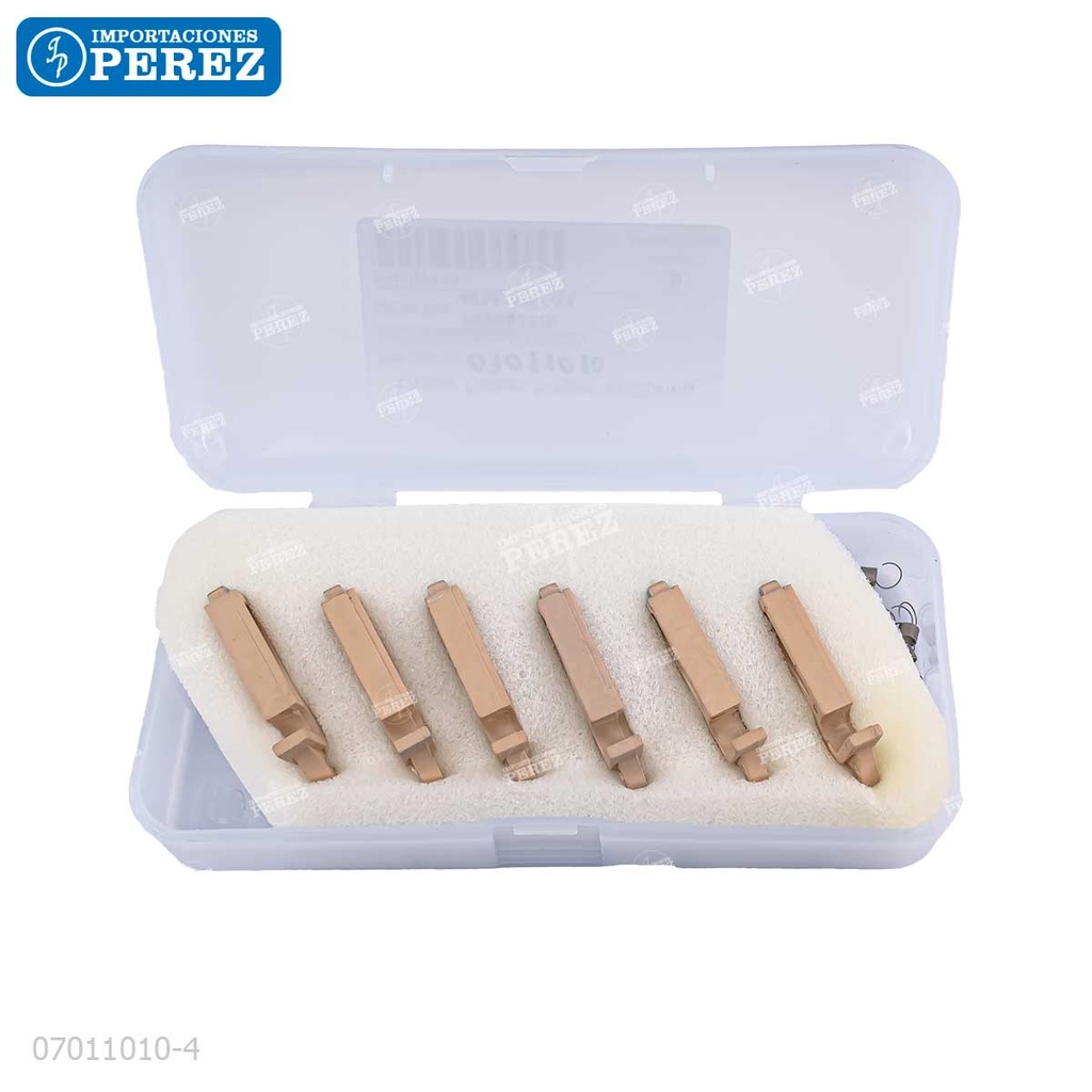 Uña [Cet] (Kit x02) c/ Resorte Caramelo (Rodillo Calor) 