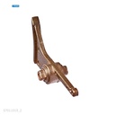 Uña [Cet] (Kit x02) c/ Resorte Plomo (Rodillo Calor) 