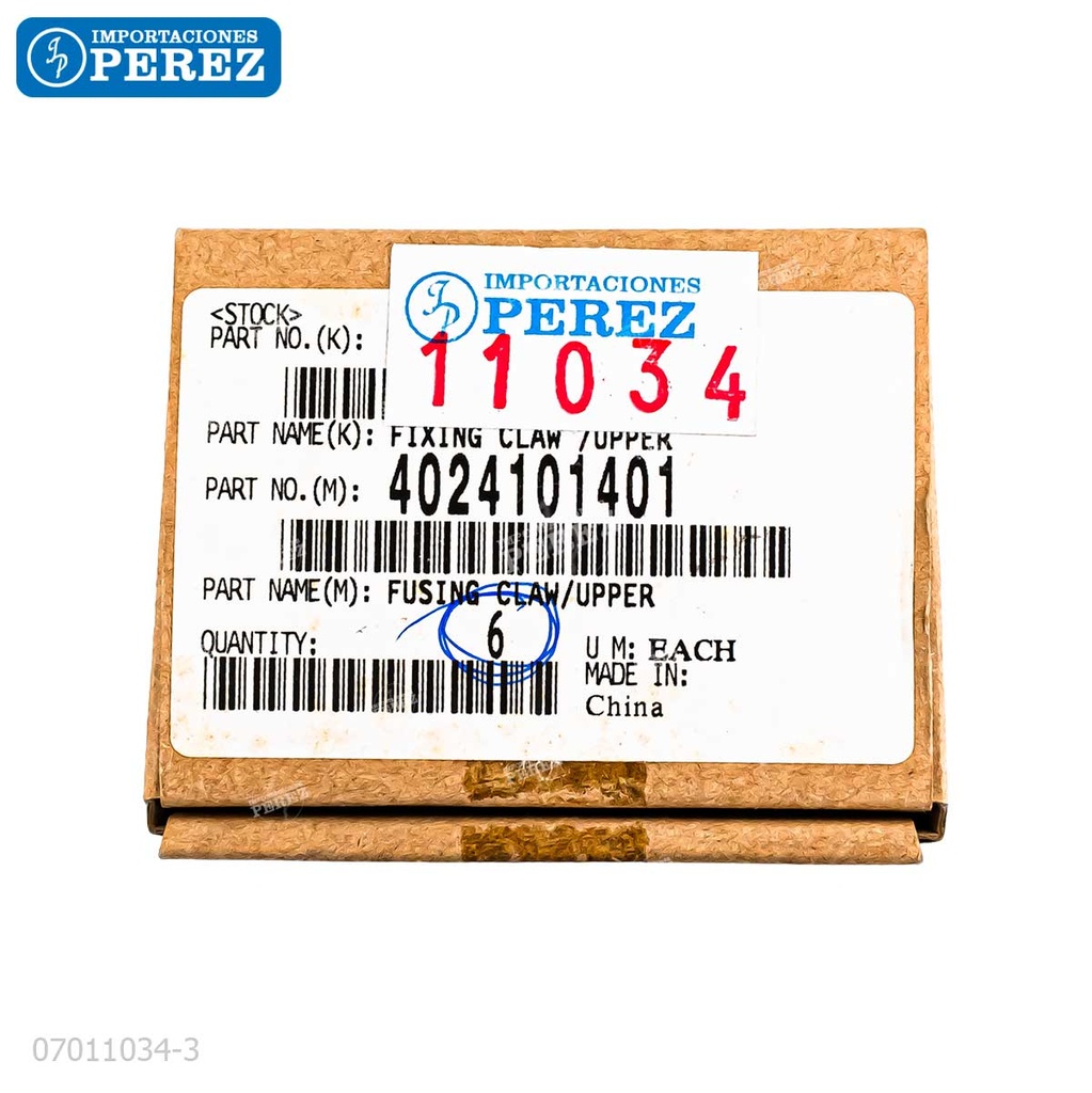 Uña [Konica Minolta - Original] (Rodillo Calor) 