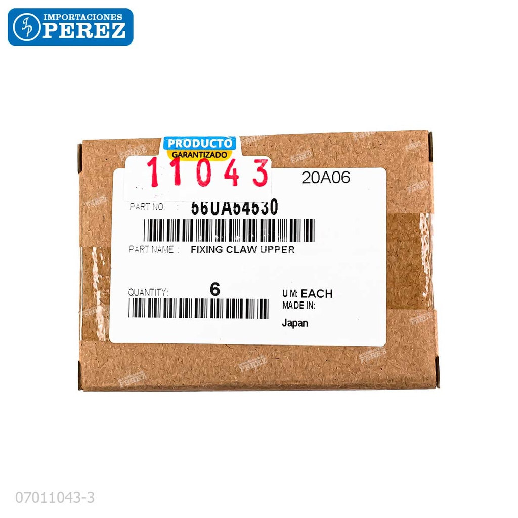 Uña [Konica Minolta - Original] (Rodillo Calor) 