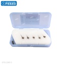 Uña [Katun Perfomance] Caramelo c/resorte (Rodillo Calor) 