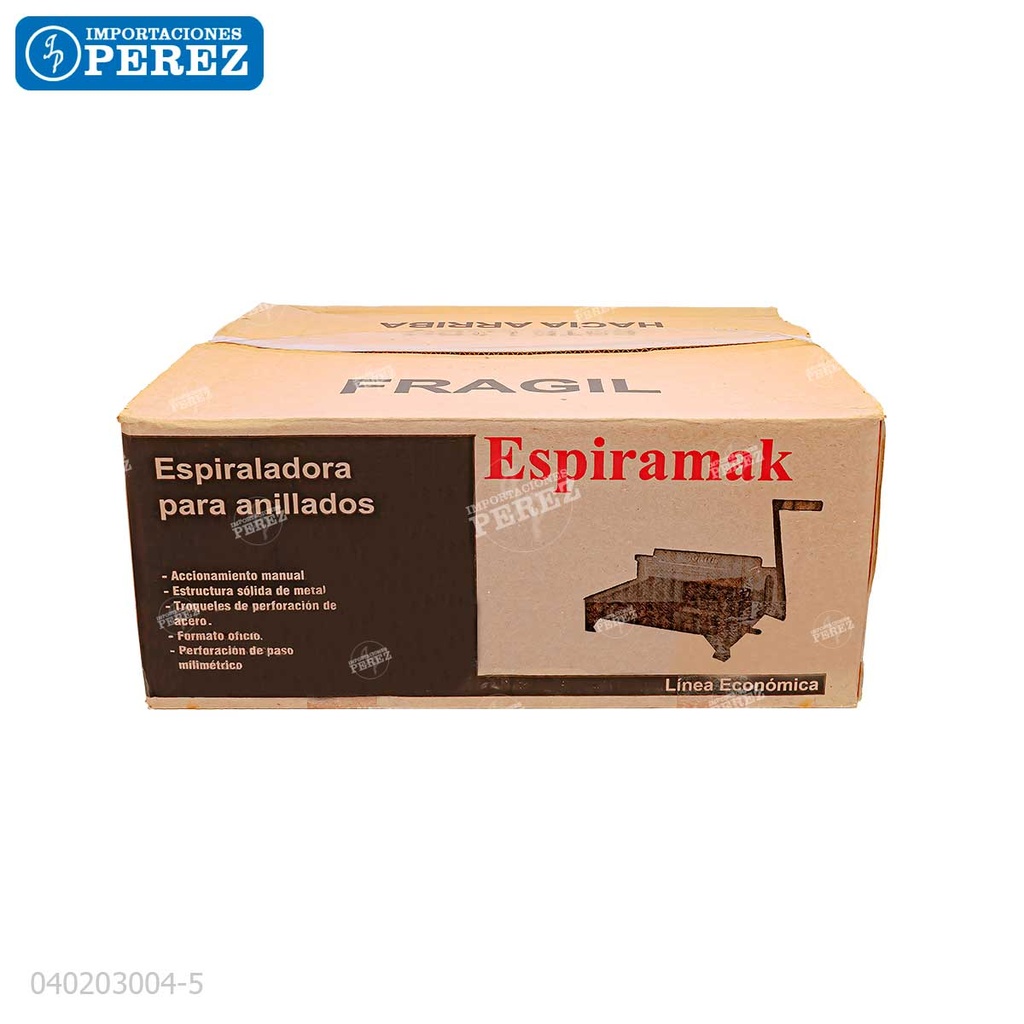Espiraladora Oficio [ESPIRAMAK]