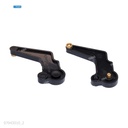 Level [Dki] Kit Front/Rear Negro (Gancho Rodillo Presion) 