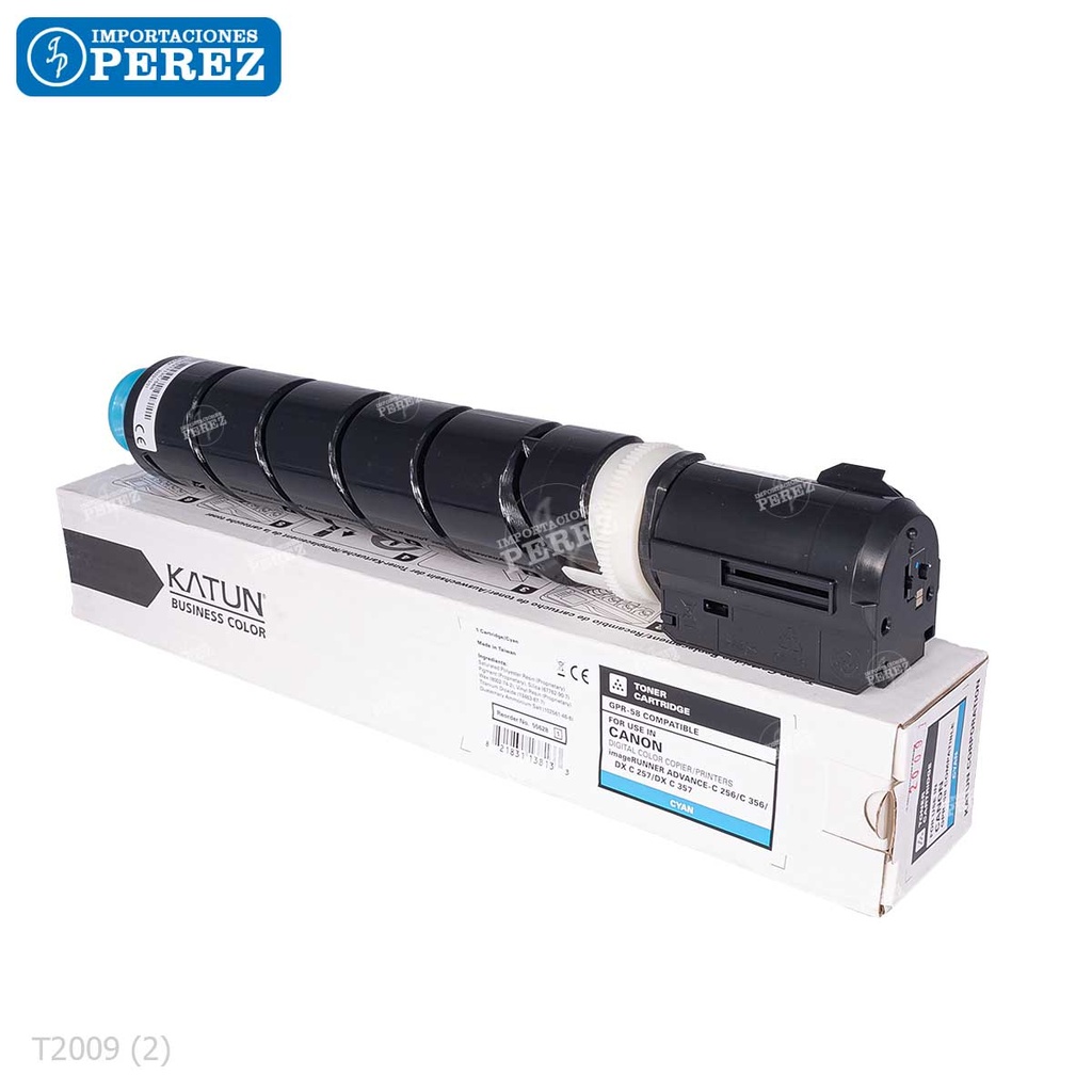 Toner Cartucho Cyan GPR58 227g [Katun Business Color]
