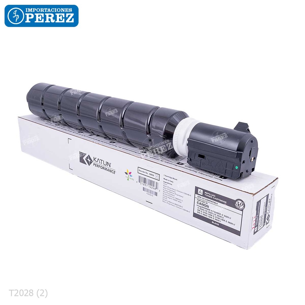 Toner Cartucho Black GPR53 790g [Katun Performance]