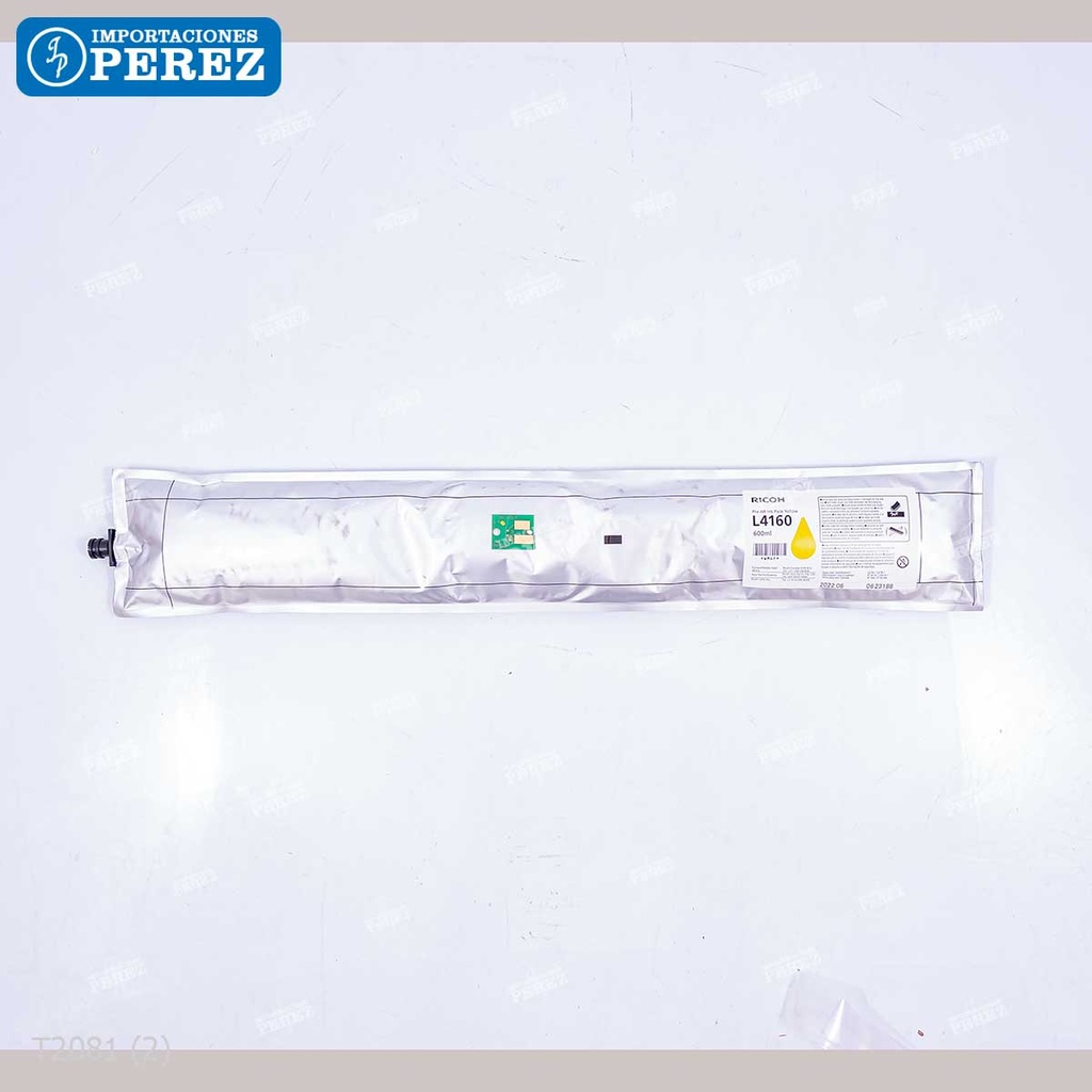 Tinta Cartucho Yellow L4160 600ml [Original - Ricoh]