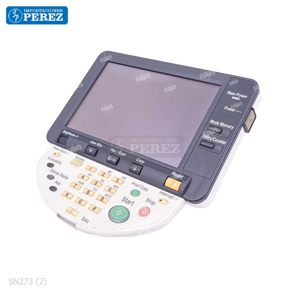 Panel Completo (SOLO PANEL) - SEMI-NUEVO [Original - Konica Minolta]