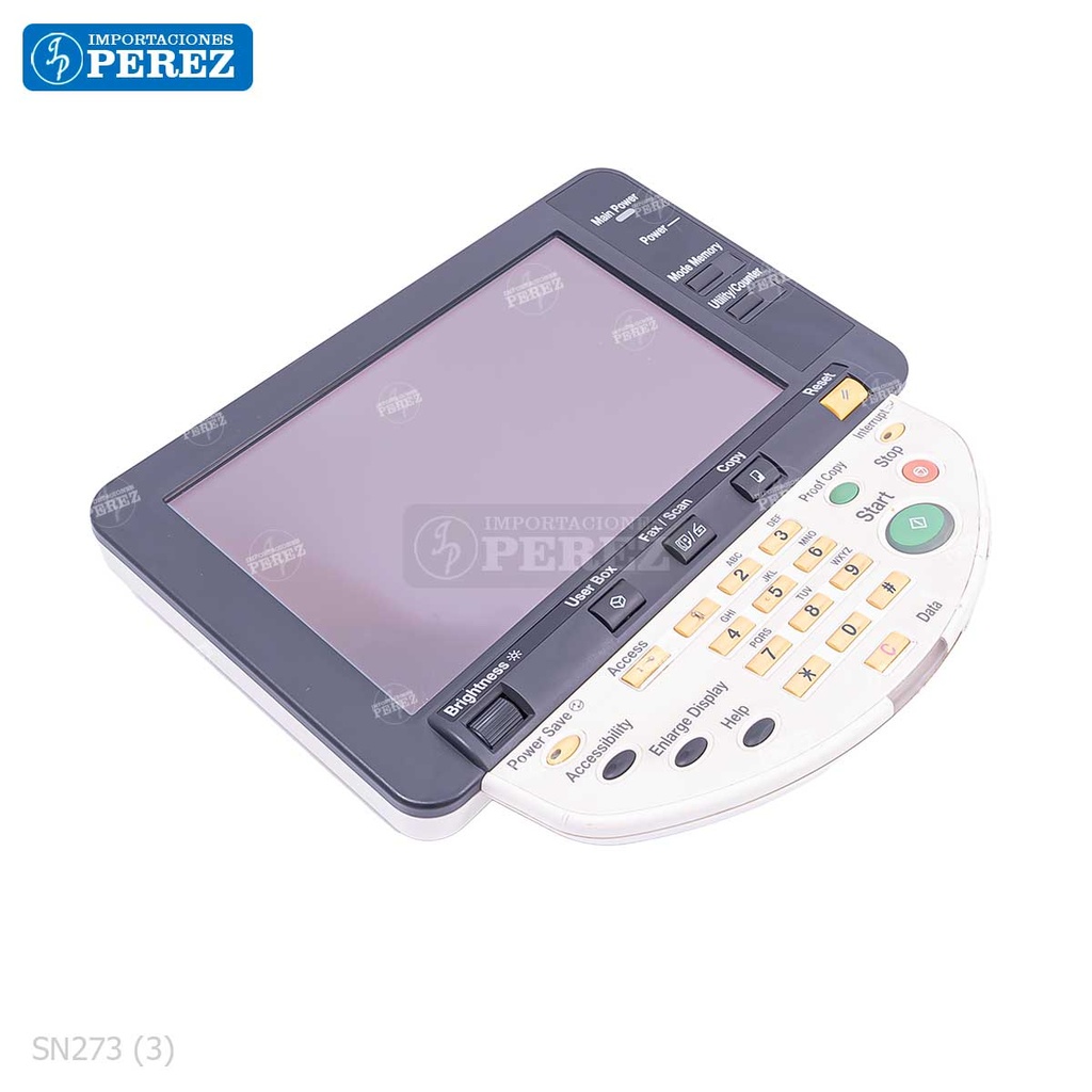 Panel Completo (SOLO PANEL) - SEMI-NUEVO [Original - Konica Minolta]