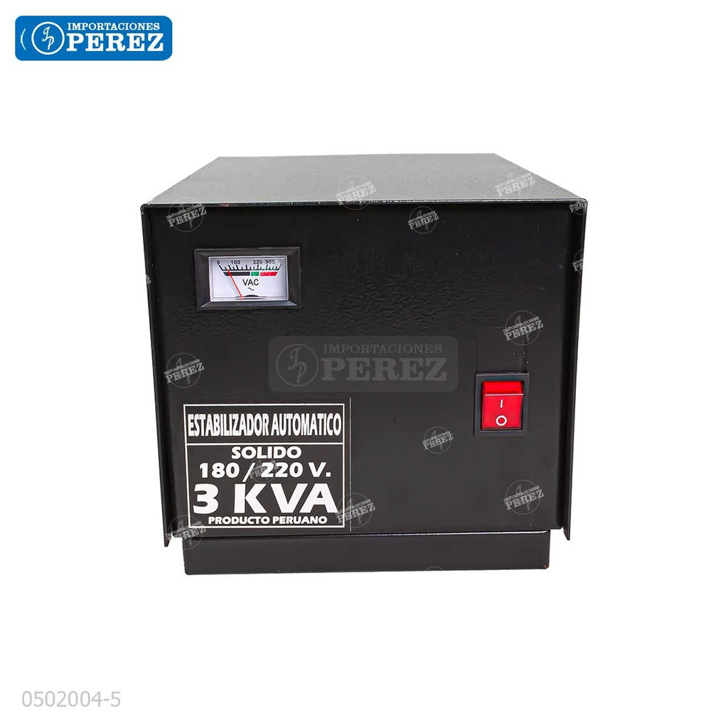 Estabilizador 3000w [E&F] - (220v a 220v) Nacional ***garantía de 03 meses***